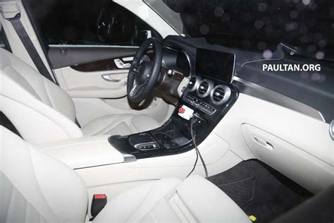 Spyshots X253 Mercedes Benz Glc Facelift Spotted Interior Updates