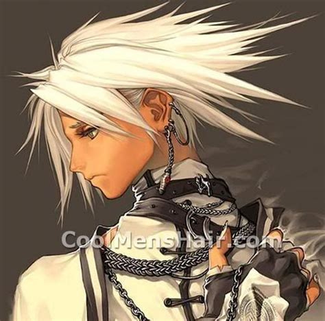 Anime White Hair Grey Eyes Character Inspiration