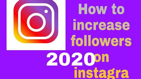 How To Increase Followers On Instagram Youtube