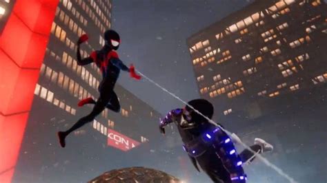 Spider Man Into The Spider Verse Suit Revealed For Marvels Spider Man