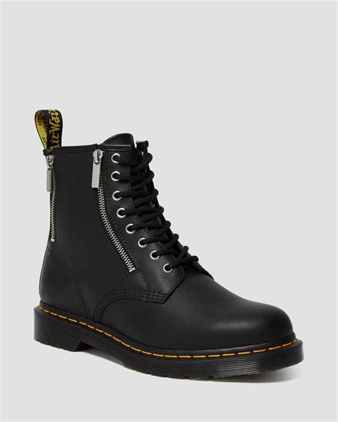 1460 Zip Nappa Leather Lace Up Boots Dr Martens Official