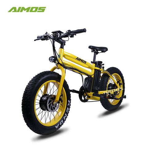 China Ams Tde 16 New Model Dual Motor 20inch Big Tyre Electric Bicycle