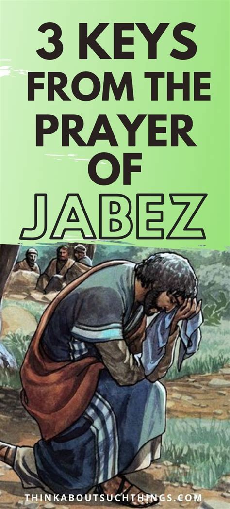 The Prayer Of Jabez 3 Powerful Lessons Bible Teachings Bible Study