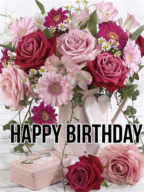 The Best 10 Wishes Happy Birthday Woman Flowers Fronttrendbook