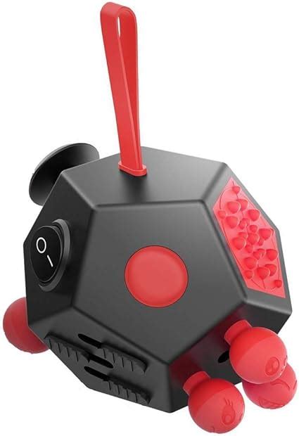 Uooefun 12 Sided Fidget Cubefidget Toy Cube Relief Stress