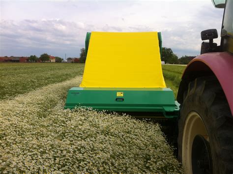 Many of us grow flowers for their pleasant aroma, beautiful shapes, and colors but did you know that many of them are edible? Chamomile flower harvester - Herbas d.o.o.