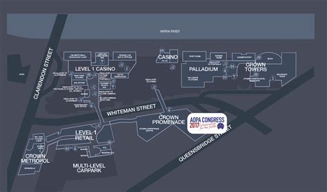 Crown Theatre Venue Map