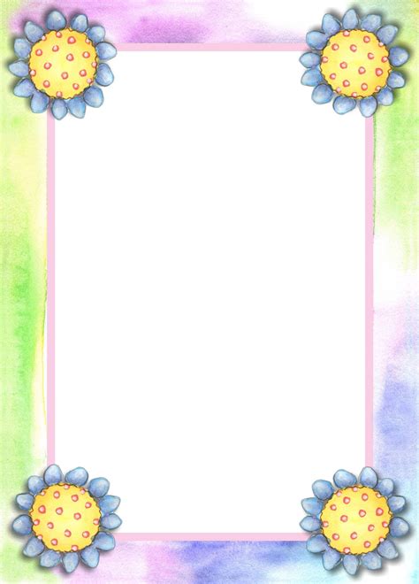 Spring Frame By Olivia Borders And Frames Boarders And Frames Clip Art Borders