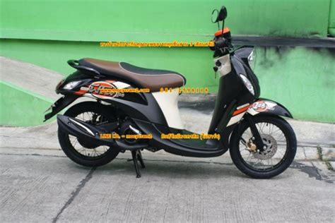 The feature list of fino 125 coc includes pass switch, street riding modes and shutter lock in terms of safety. มอเตอร์ไซค์มือสอง Yamaha Fino 125 Retro ฿36,900 ...