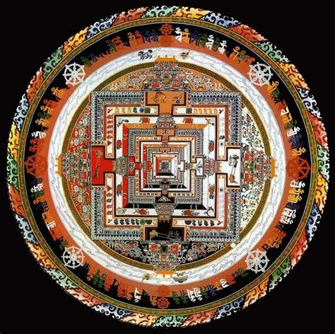 Les Mandalas Damérique Du Sud Mandala Mandala Tibétain Art Bouddhiste