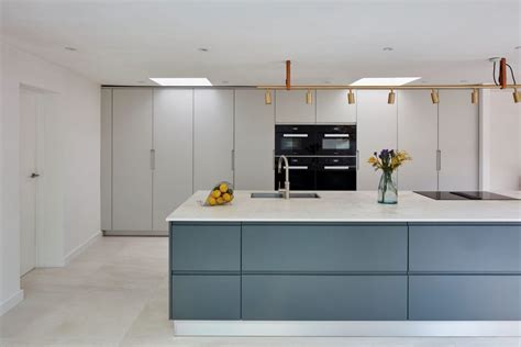 Grey Minimalist Modern Kitchen Stoneham Kitchen Case Study