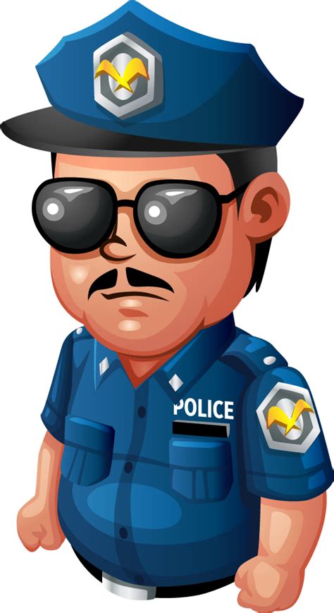 Police Vector Png Isolated Image Png Mart