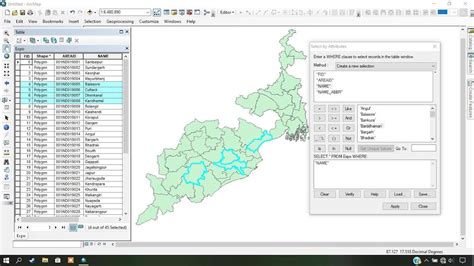Select Features By Attribute In Arcmap Arcgis For Beginners Youtube