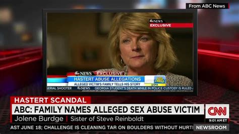 Sister Of Alleged Hastert Sex Abuse Victim Speaks Out Cnn Politics