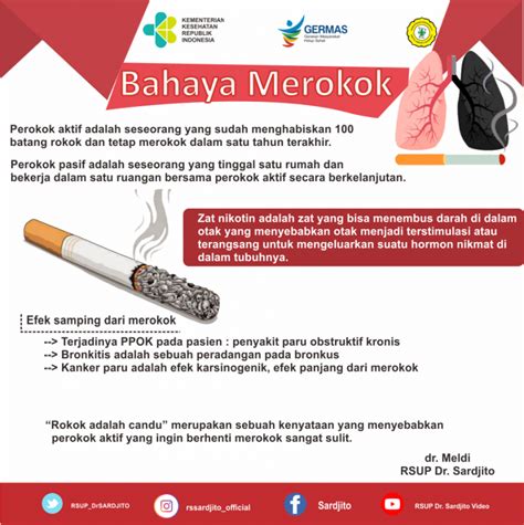 Rsup Dr Sardjito Bahaya Merokok