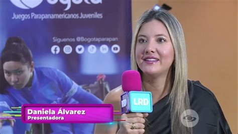 Entrevista De La Red A Daniela Álvarez Presentadora De Los Juegos