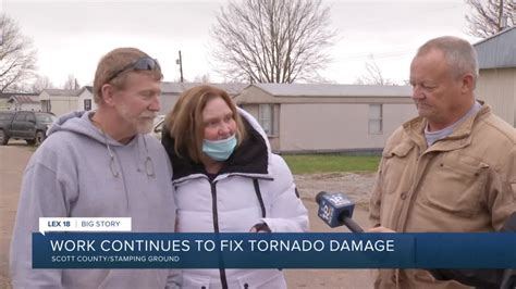 Work Continues To Fix Tornado Damage In Stamping Ground
