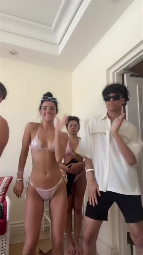 Charli D Amelio Bikini Camel Toe Dance Video Leaked