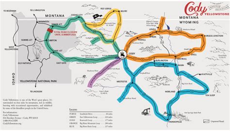 Scenic Byways Cody Yellowstone Scenic Byway National Parks Travel