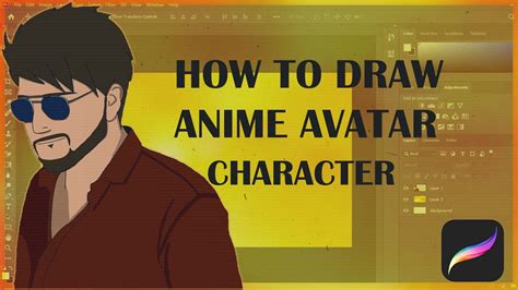 How To Draw Anime Character L Procreate L Timelpase Tutorial Youtube