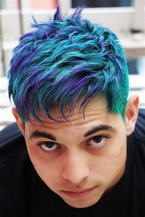 Blue Hair Dye Ideas For Guys Warehouse Of Ideas