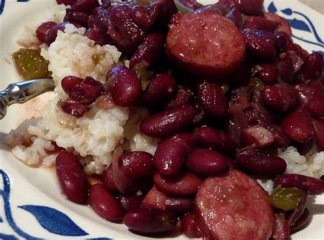 Red Beans And Rice With Smoked Sausage Recipe Just A Pinch
