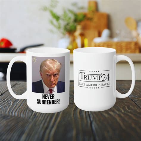 Trump Mugshot Mug Trump Coffee Mug Donald Trump Mugshot Shot Trump