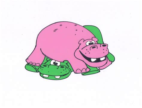 Hungry Hungry Hippos Commercial Production Animation Cel Coa Etsy