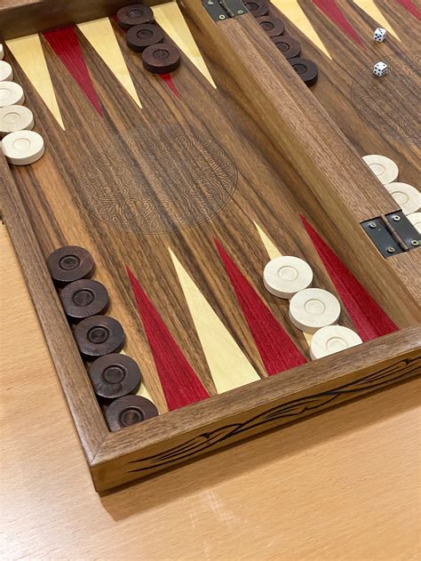 Handmade Massive Patterned Backgammon Set Luxury Backgammon Etsy