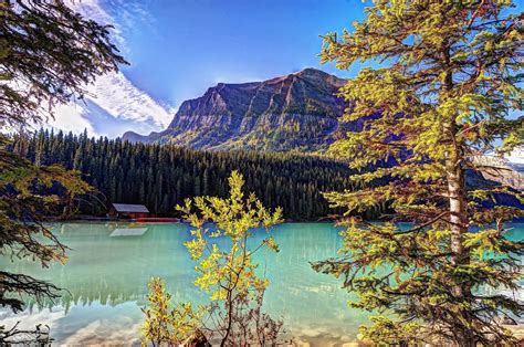 Lake Louise Banff National Park Alberta Canada Mountains Wallpapers Hd Desktop And