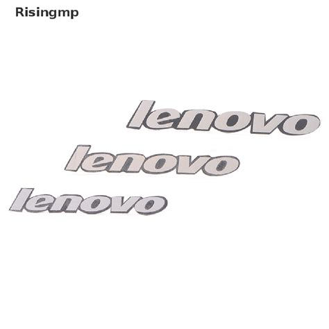 Risingmp Laptop Metal Logo Stickers For Lenovo Laptop Diy Decor