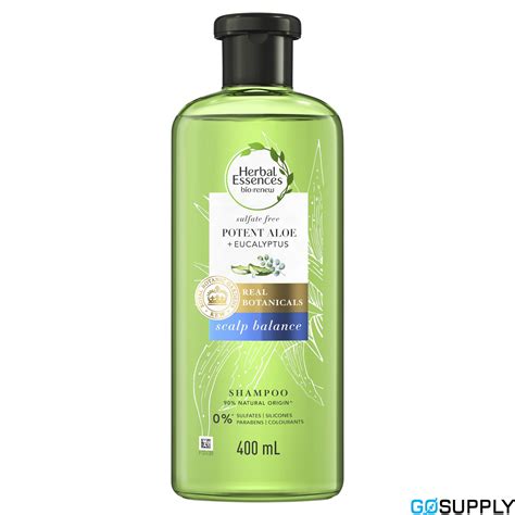 Herbal Essences Biorenew Potent Aloe Eucalyptus Shampoo 400ml