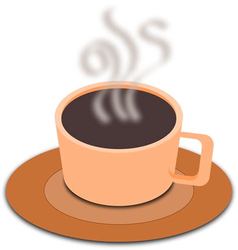 Coffee Free Stock Photo Illustration Of A Hot Cup Of Coffee 16207