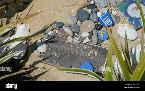 Los Angeles, California, USA 12th May 2023 Actor Leonard Nimoy Grave in