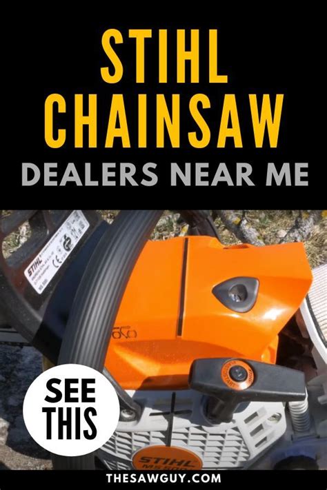 George george has two game dishes. Stihl Chainsaw Dealers Near Me - The Saw Guy | Stihl ...