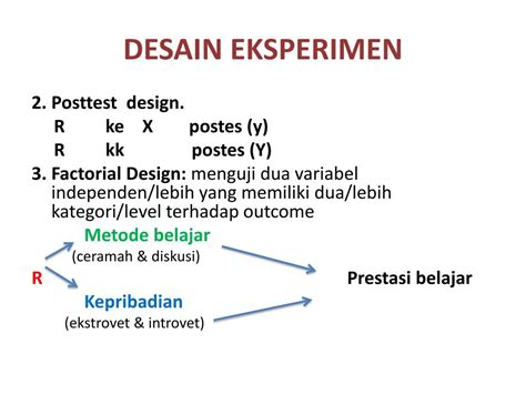 Ppt Desain Penelitian Eksperimen Powerpoint Presentation Free Download Id2306072