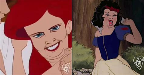 artist shows how disney princesses would look if they were real