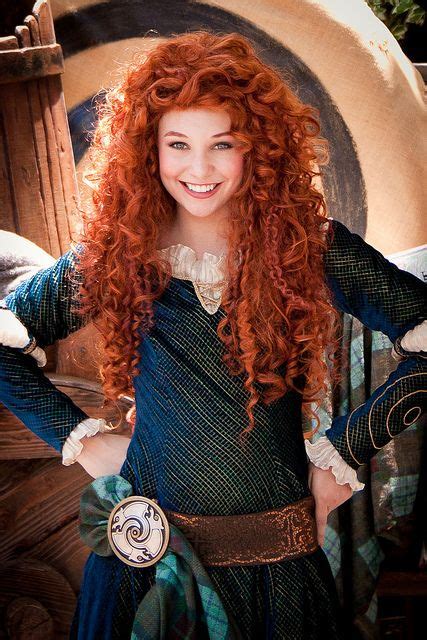 Princess Merida From Disneypixars Brave At Her Meet And Greet