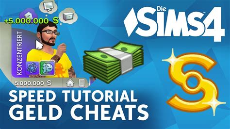 Die Sims 4 Speed Tutorial Geld Cheats Youtube