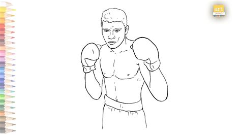 Muhammad Ali Drawing Easy How To Draw Muhammad Ali Drawing Step By