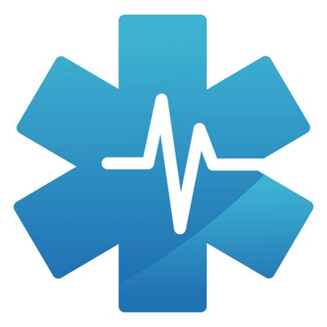 Heartbeat Star Medical Logo Transparent Png And Svg Vector File