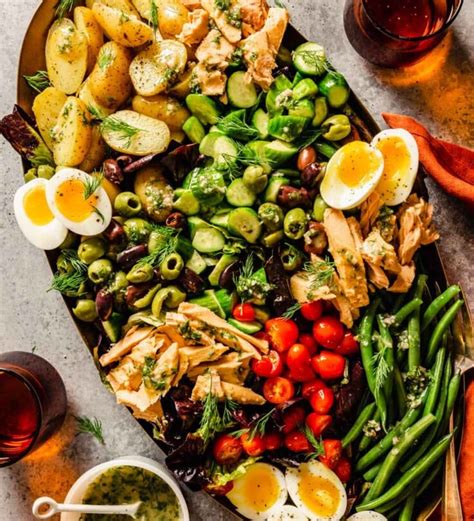 Simple Tuna Nicoise Salad With Dill Vinaigrette Zestful Kitchen