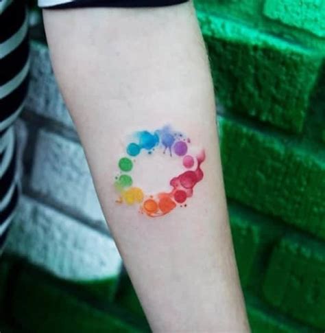 Discovering The Radiant World Of The Color Circle Tattoo Tattooswin
