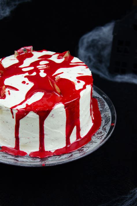 Red Velvet Cake F R Halloween Baking Barbarine