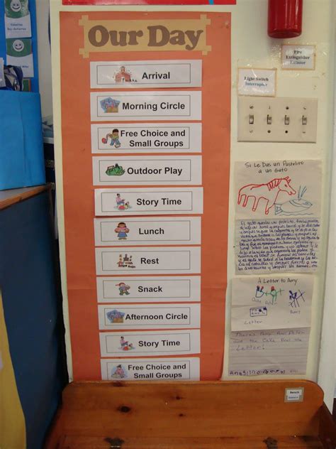 Preschool Daily Schedule Clipart - Free Clipart | Daily schedule preschool, Preschool schedule ...