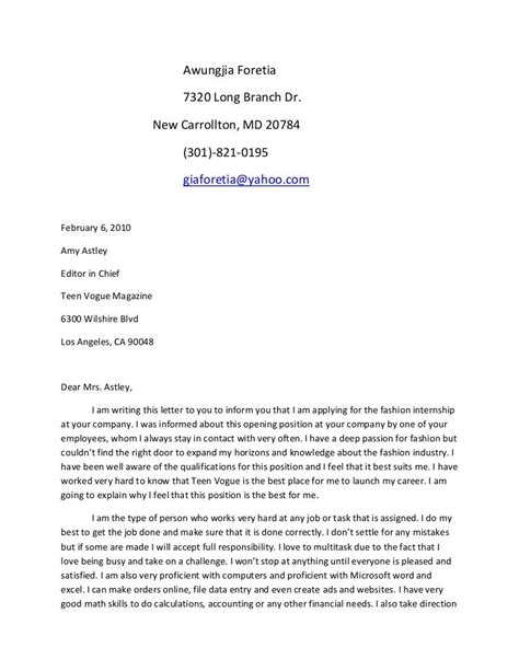 Amazing Examples Of Cover Letters For A Job
