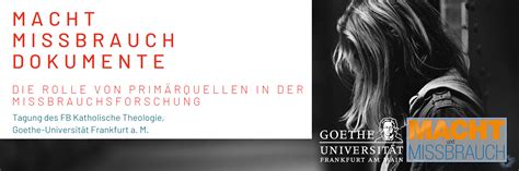 Goethe Universität — Forschungsbereich Macht Und Missbrauch