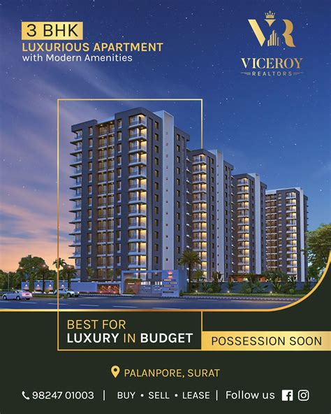 Real Estate Apartment Ad Design For Estate Client In India