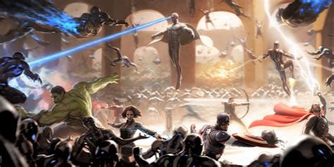 Avengers Age Of Ultron Concept Art Gives New Look At Final Battle