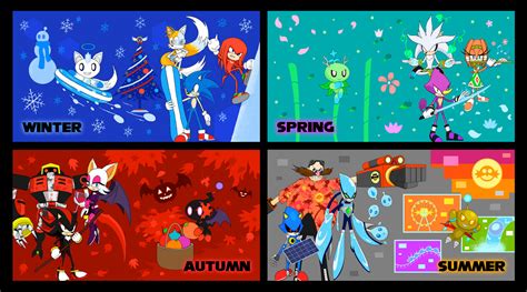 Sonic Elements Seasons By Capricornguy On Deviantart